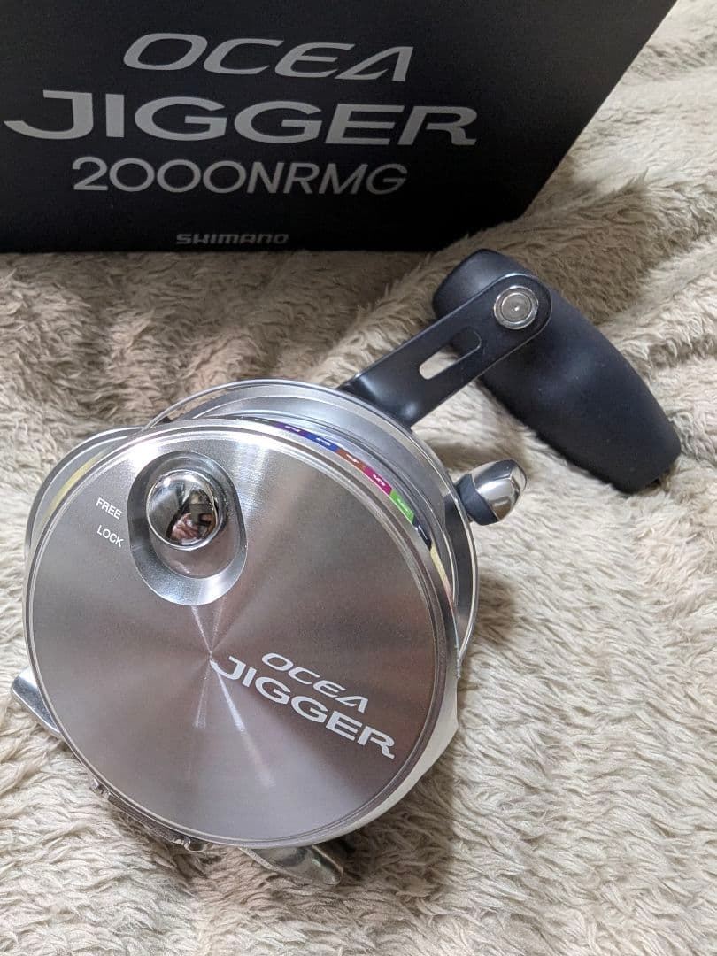 未使用品　SHIMANO OCEA JIGGER 2000NRMG　オシアジガー