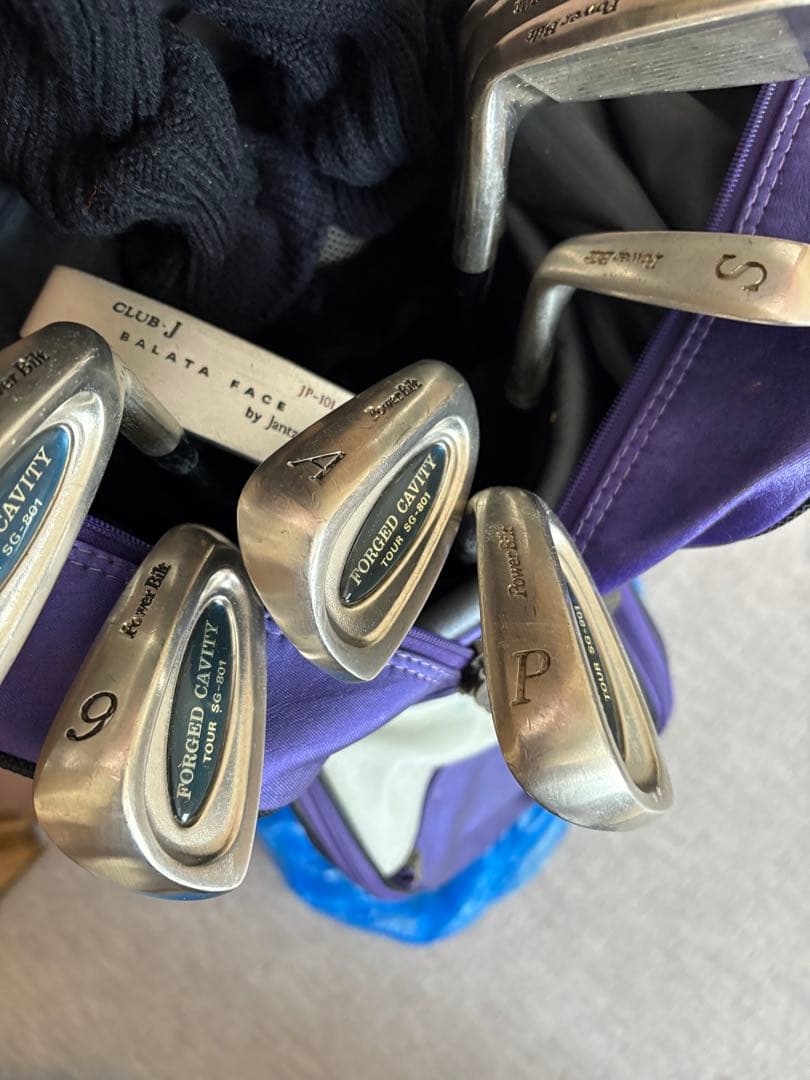 Titleist ゴルフバッグ　ドライバーアイアンセット