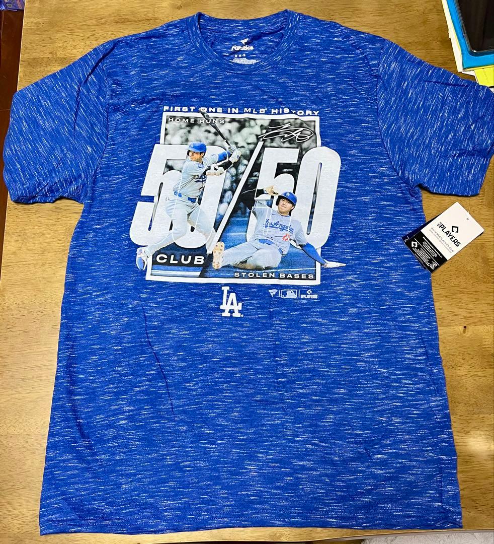 (レア色) MLB公式直輸入 大谷翔平 50/50 Tシャツ