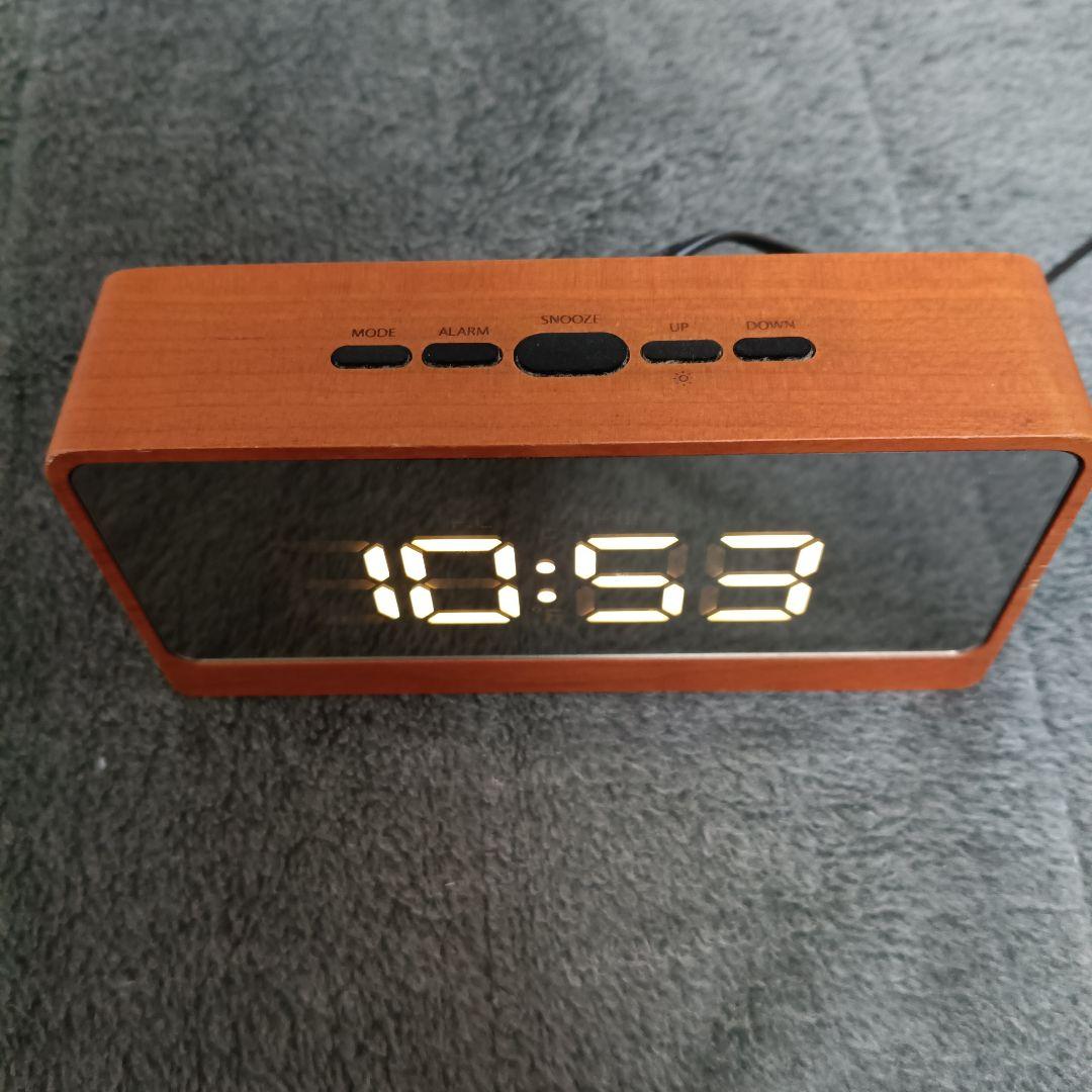 Hacoa ハコア ミラークロック　Mirror Clock