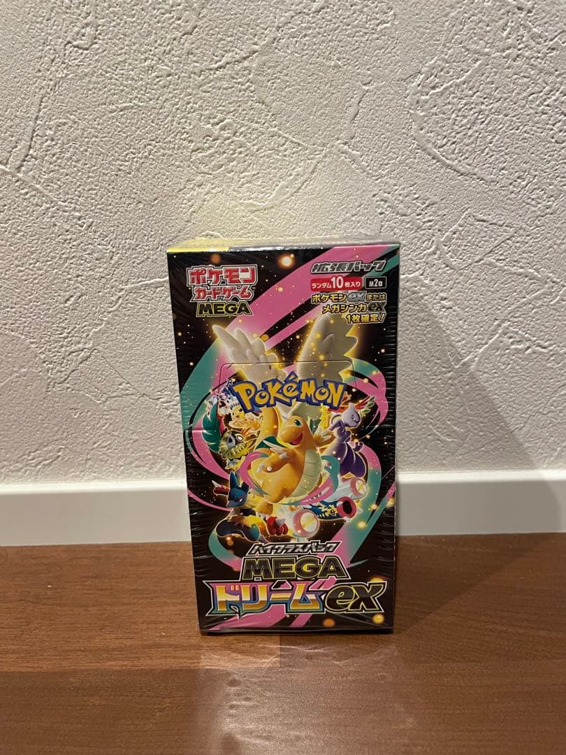 ポケモンカードゲーム MEGA ドリームex box 6個　シュリンク付き