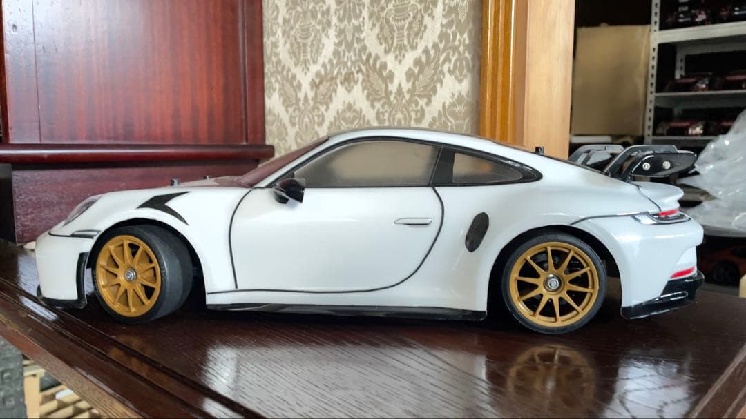 タミヤ 911GT3 1/10 ボディ 特注ホワイト
