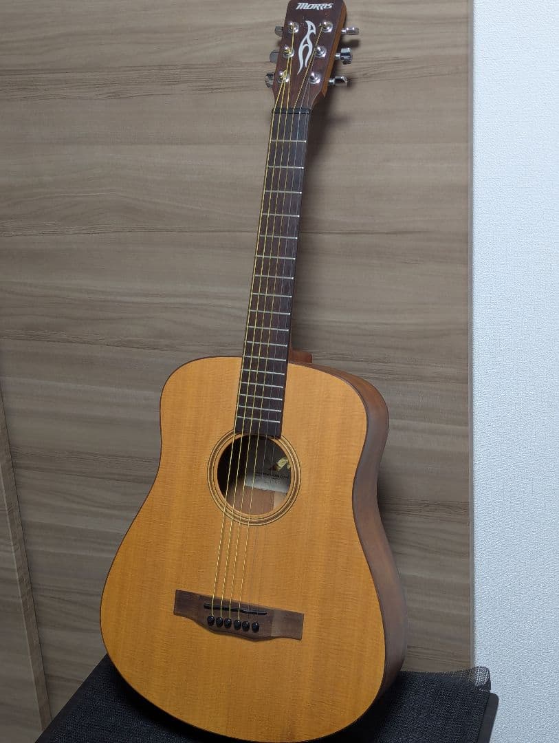 希少 オール単板 Morris SG-1 ミニギター 12フレットジョイント