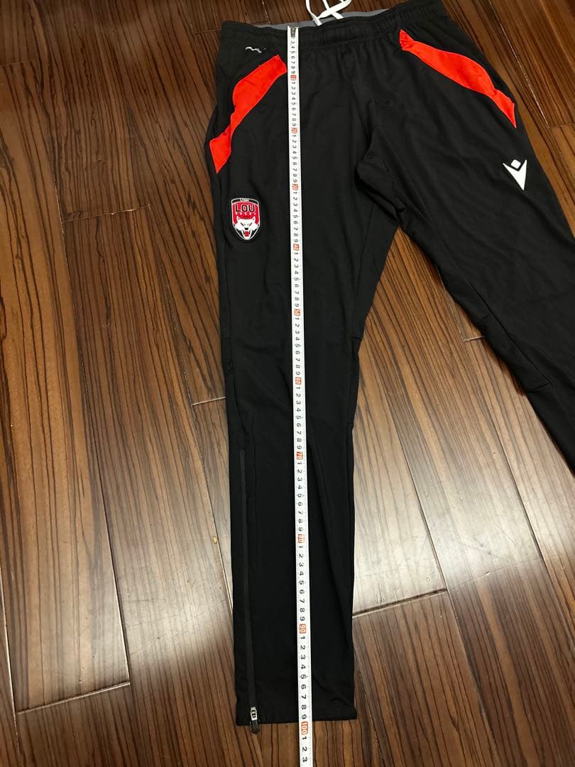 【新品未使用】Macron ラグビー リヨン（Lyon)トレーニングパンツ　L