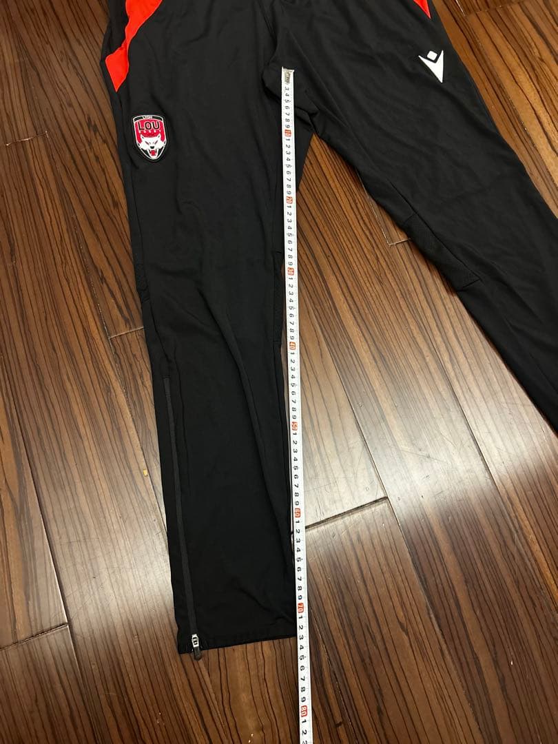 【新品未使用】Macron ラグビー リヨン（Lyon)トレーニングパンツ　L