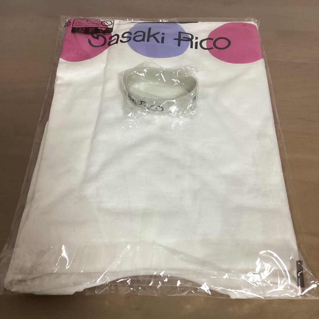 佐々木李子　リスパレ限定　Tシャツ　ラバーバンド　Sasaki Riko L