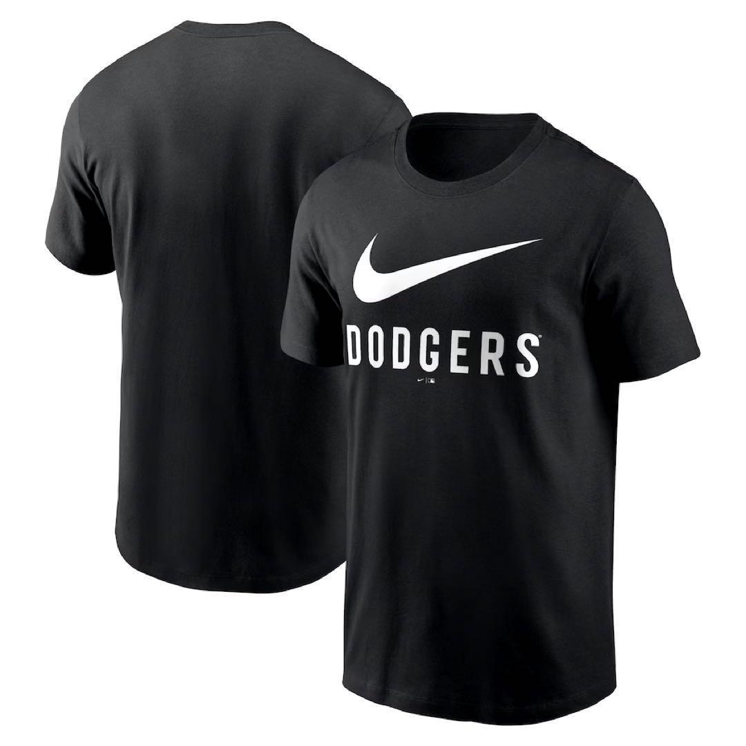 ナイキ　ドジャースTシャツ　黒ブラックNIKE 大谷翔平 佐々木朗希　山本由伸