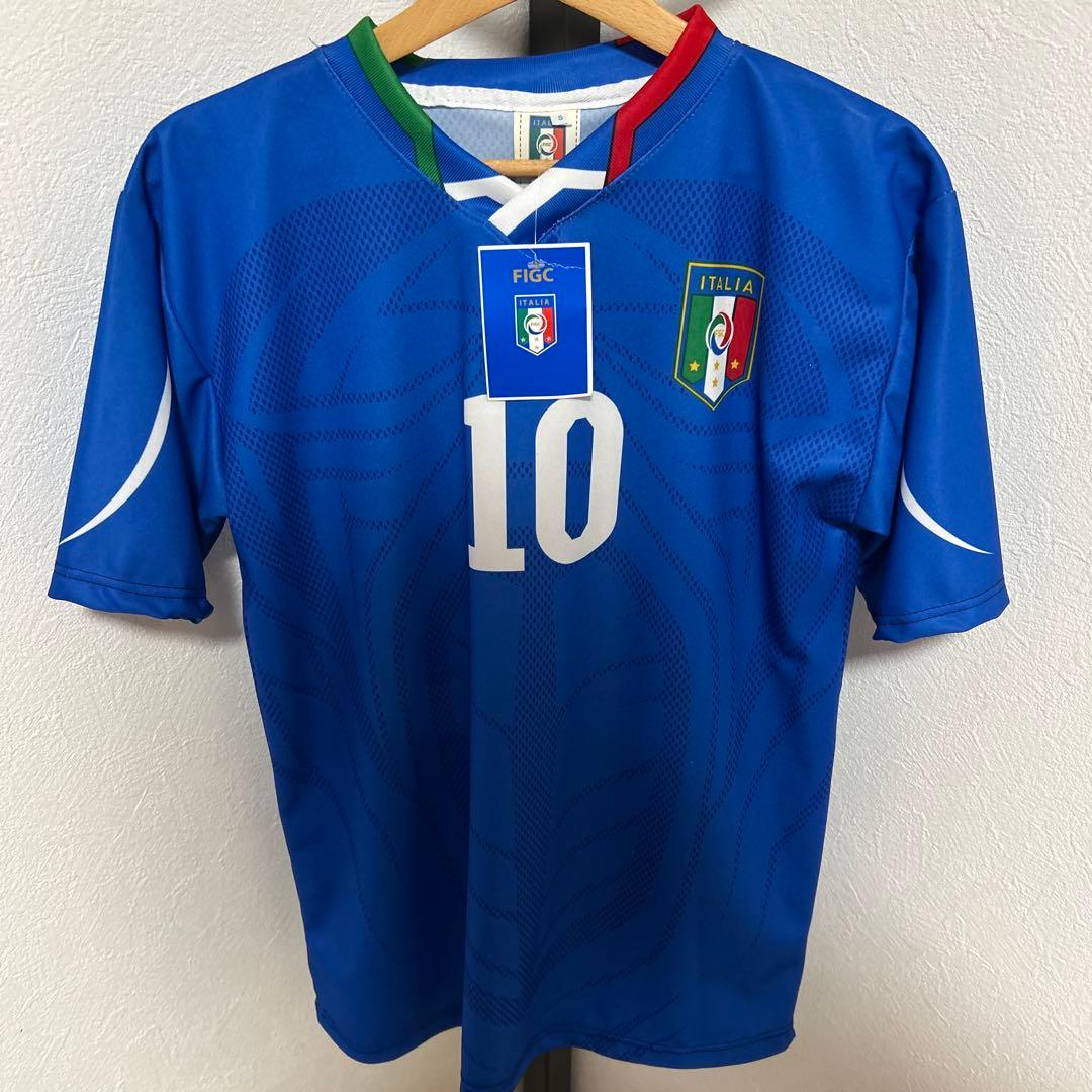 【新品】サッカー　イタリア代表　ユニホーム　#10トッティ　S