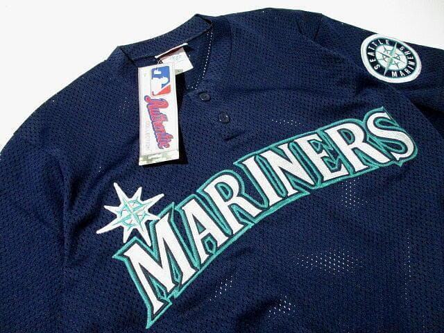 新品未使用■USA製　シアトルマリナーズ　オーセンティック　ユニフォーム　MLB