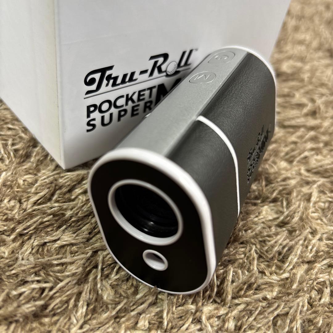 美品 TRU-ROLL ポケットスーパーミニ レーザー距離計 ゴルフ用