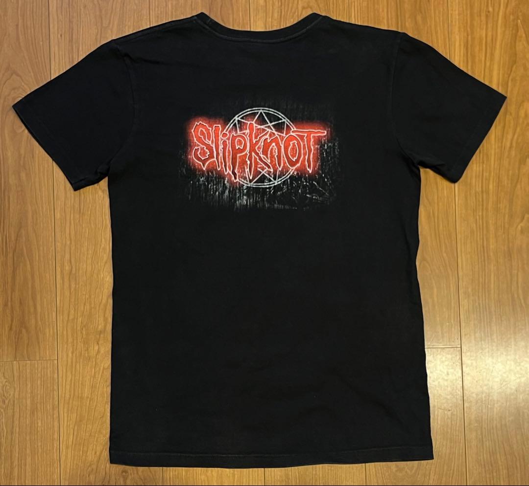 公式 米ヘビメタ Slipknot（スリップノット）ヴィンテージ風バンドT M