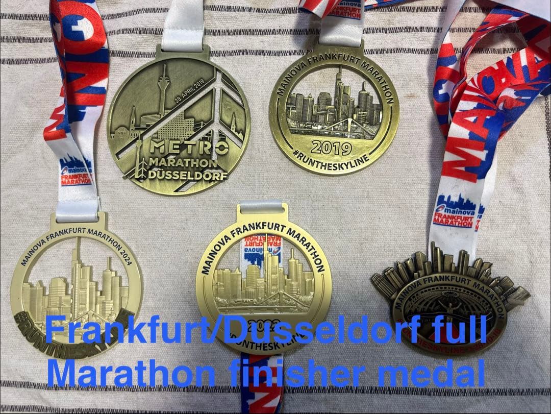 海外マラソン完走メダル　独ドイツ Full Marathon/finisher