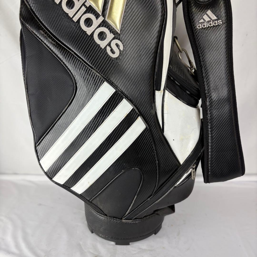 アディダス adidas キャディバッグ 5分割 ゴルフバッグ