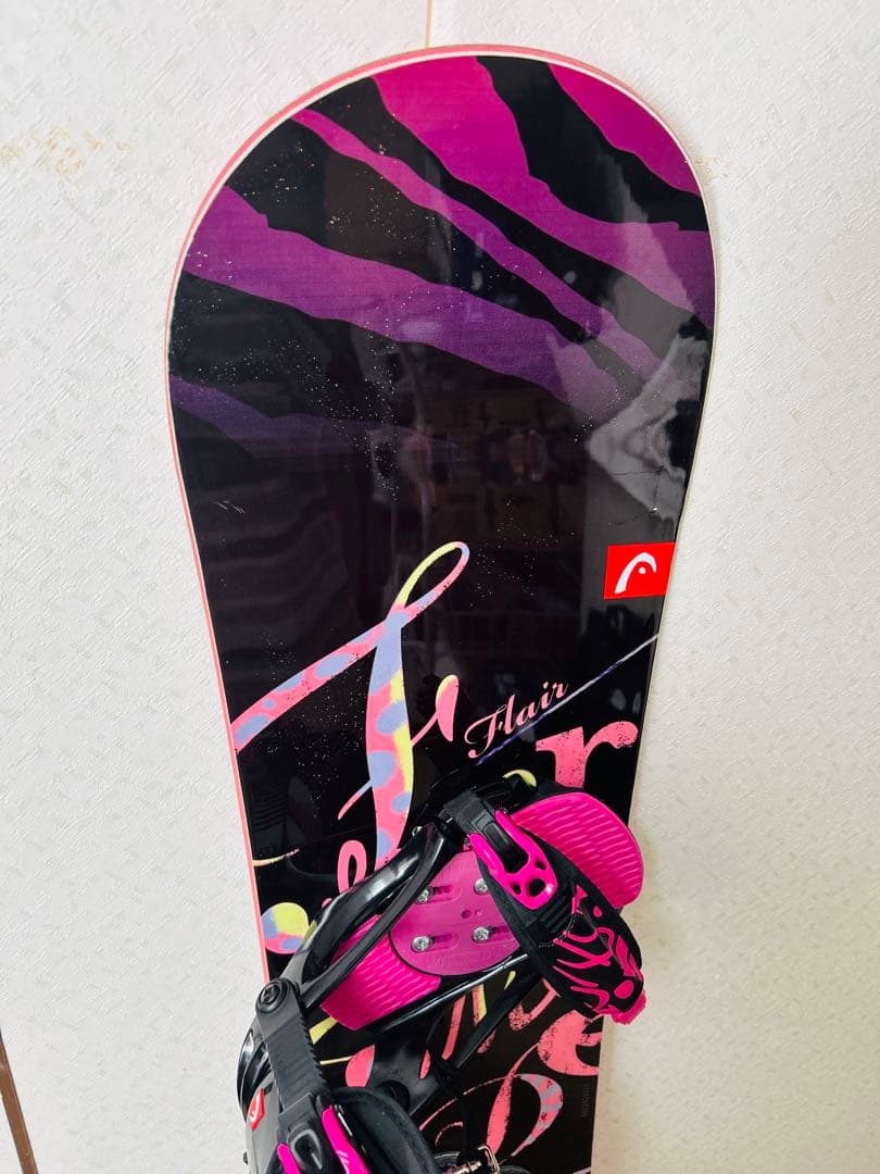 HEAD スノーボード板 FLAIR ROCKA 138 ビン カバー セット
