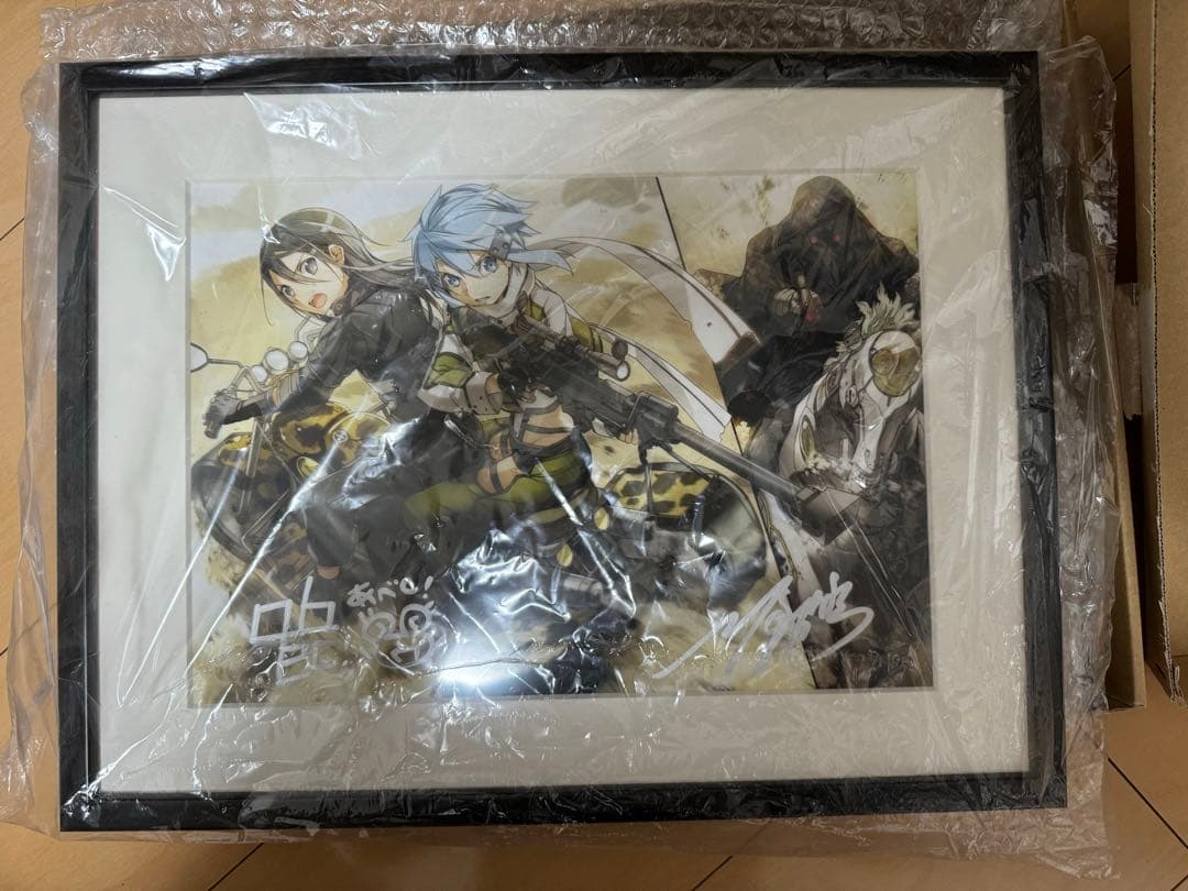 sao ソードアートオンライン　複製原画