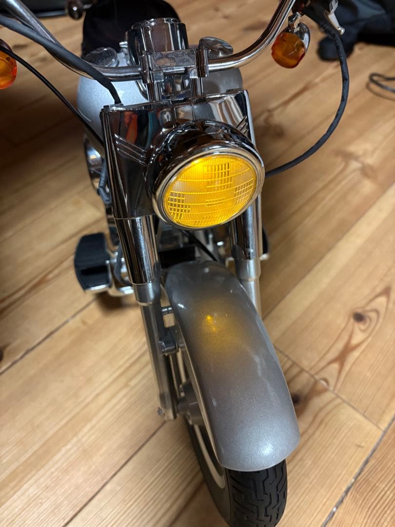 ジャンク品 fatboy ディアゴスティーニ ファットボーイ ハーレー 模型