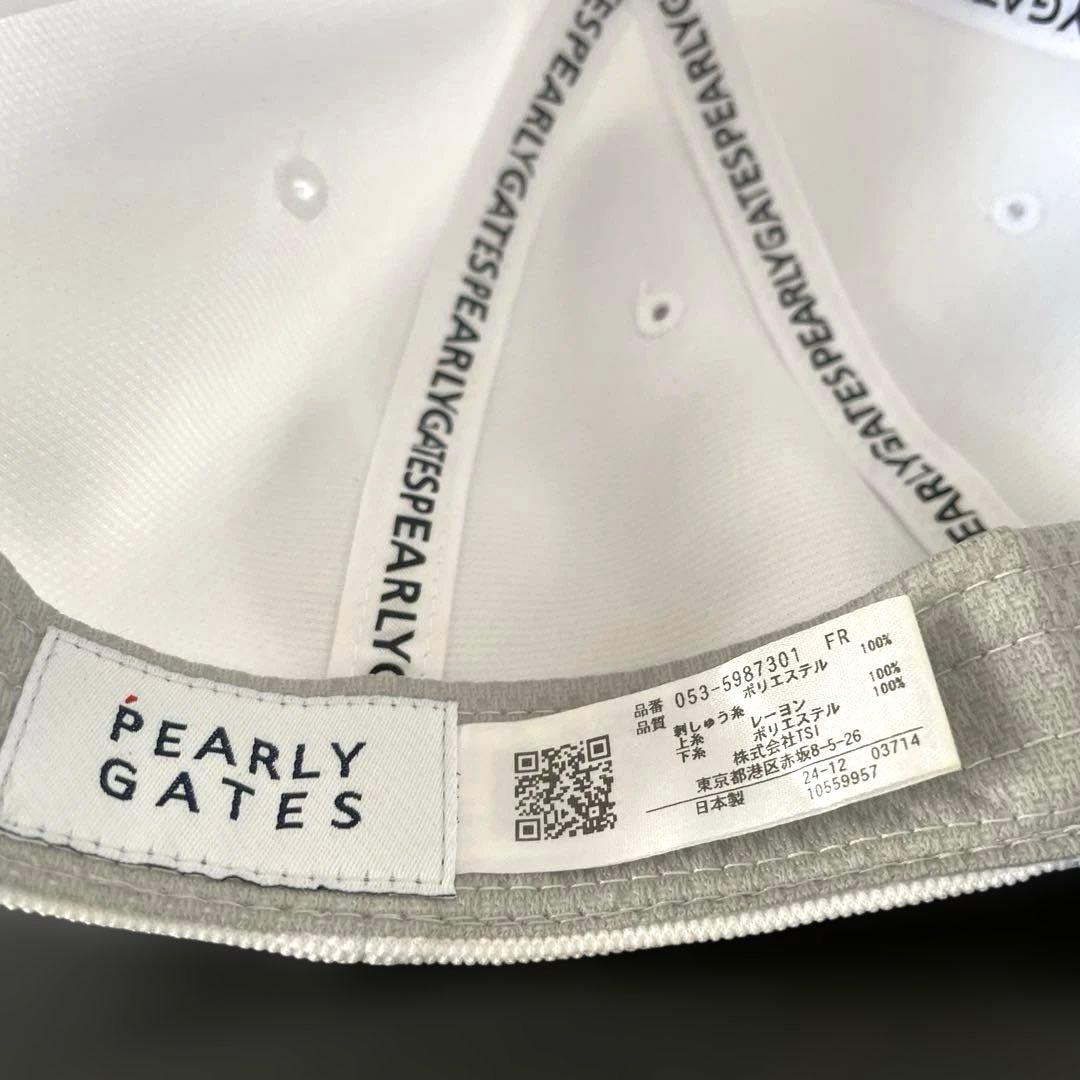 美品　パーリーゲイツ PEARLY GATES ESSENTIALキャップ