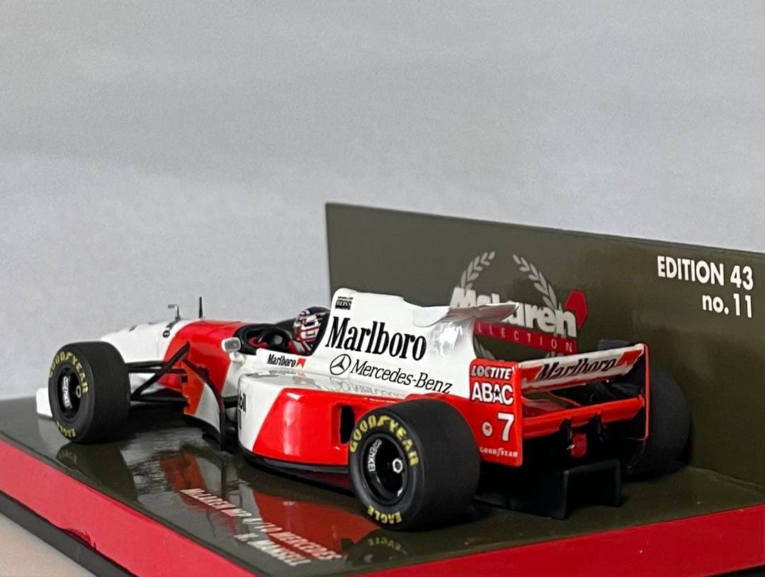 PMA 1/43 マクラーレン・MP4/10 メルセデス　N.マンセル　希少
