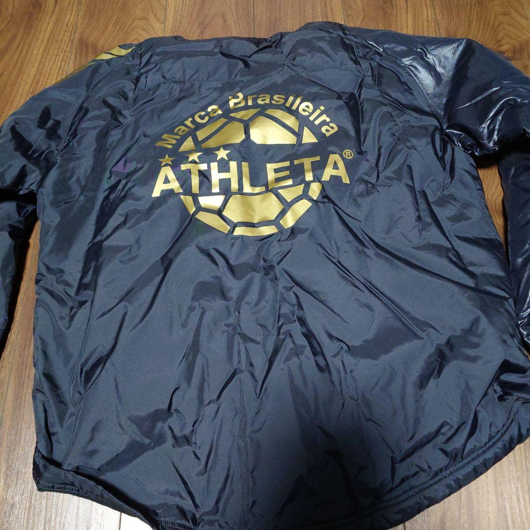 良品 ATHLETAアスレタ 厚手 中綿ウォームアップピステ 上下セット L