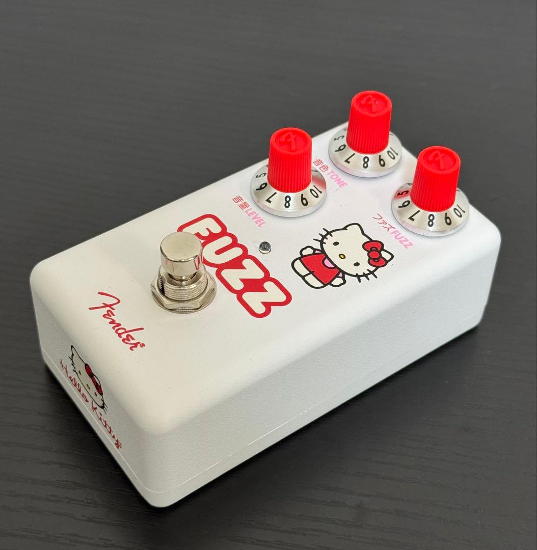 Fender×ハローキティ FUZZ エフェクター ホワイト (16)