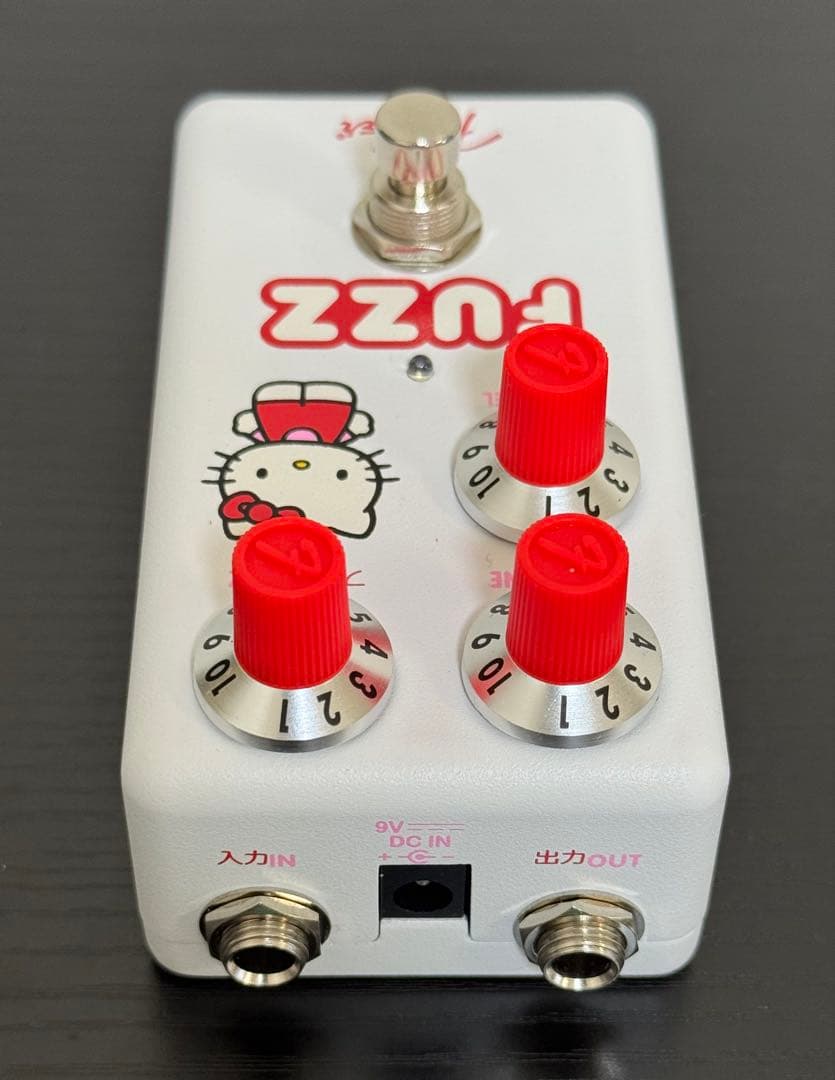 Fender×ハローキティ FUZZ エフェクター ホワイト (16)