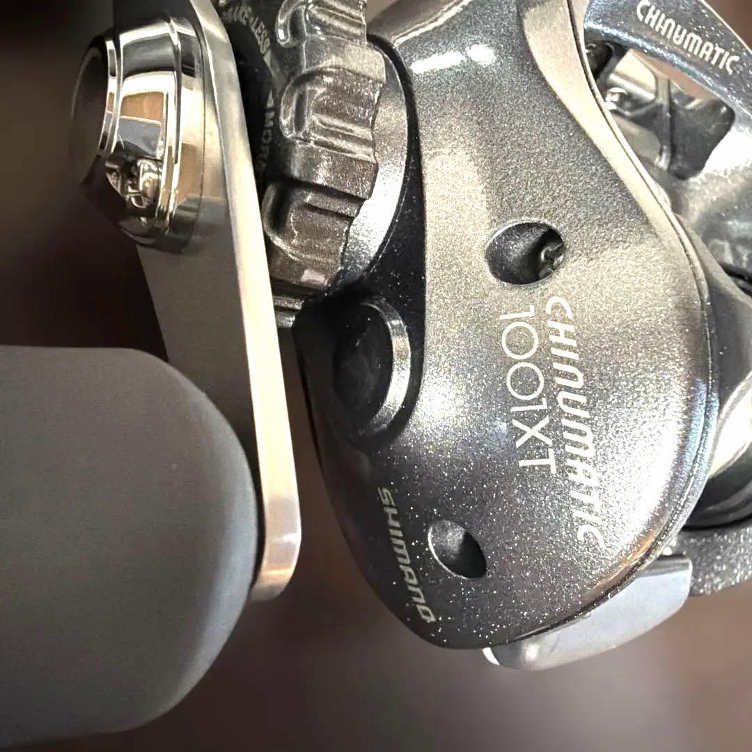 【中古】シマノ チヌマチック XT 1001 左巻き 筏・カセ釣り用