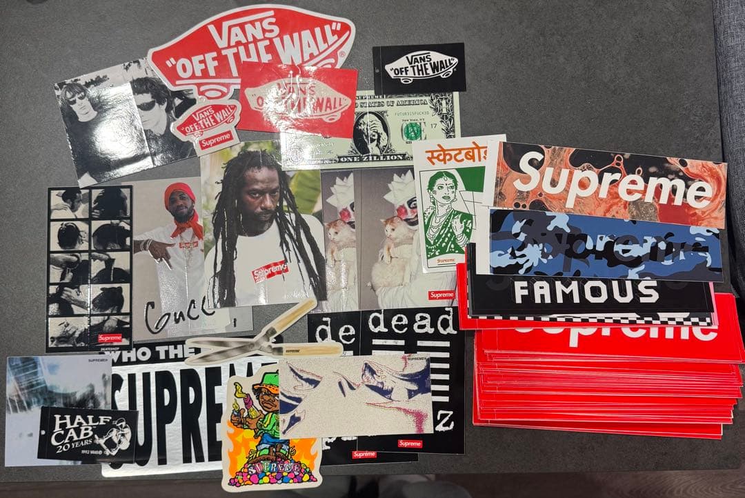 Supreme Vans シュプリーム バンズ　ステッカーセット　93枚セット