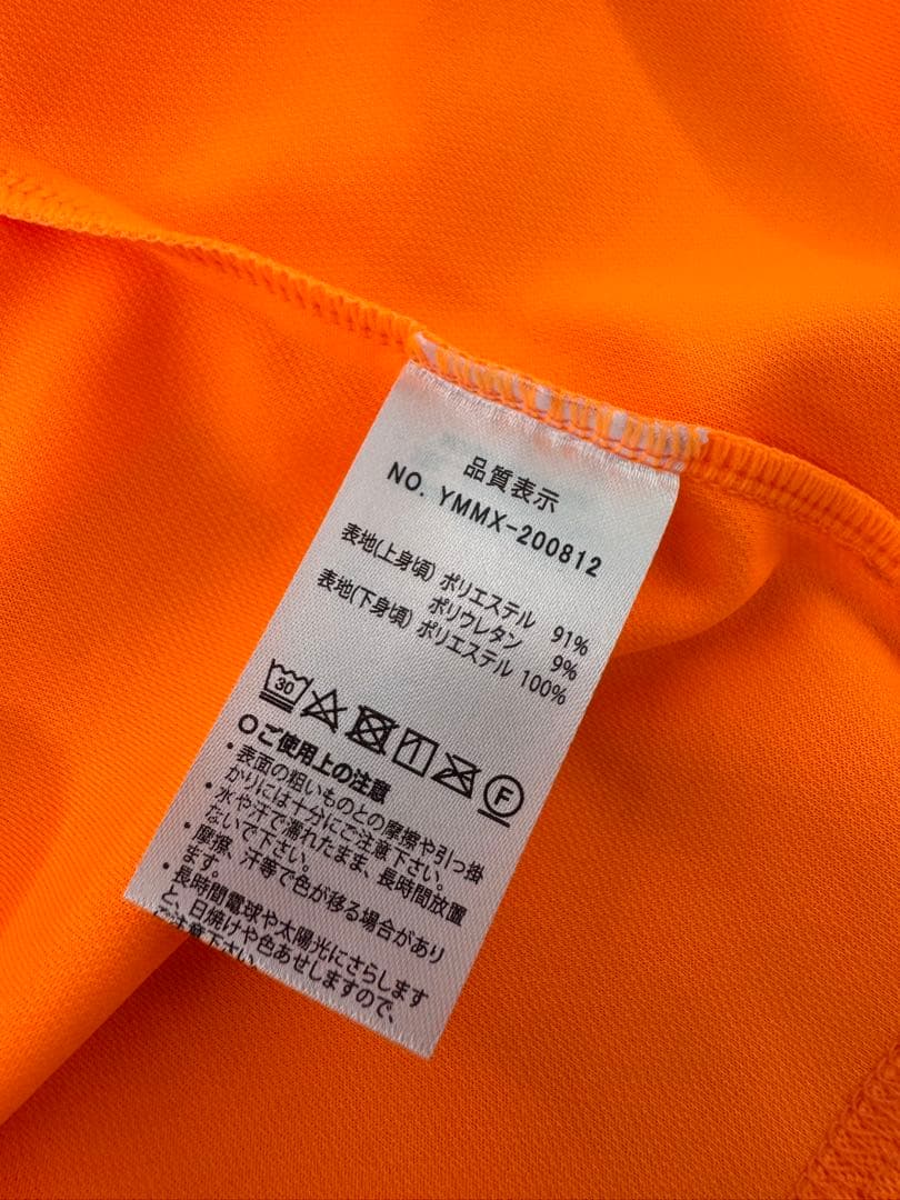 ムータ　メンズ ゴルフ ポロシャツ オレンジ　タグ付き