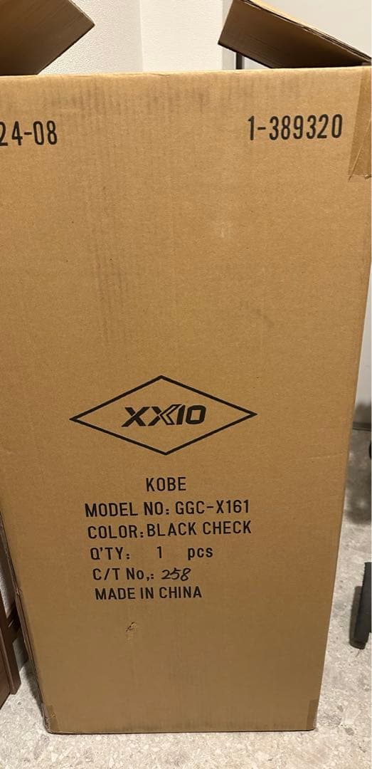 新品ゴルフバッグ　XXIO GGC-X161