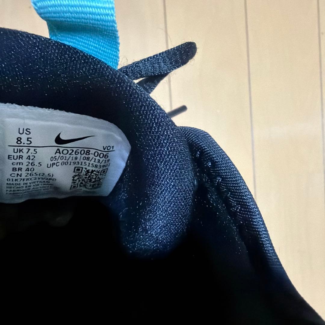 Nike バスケットボールシューズ ブラック/アクア