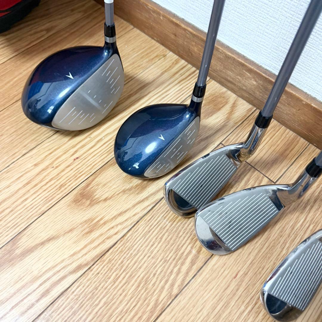 格安☆Fitwayレディース用ゴルフクラブ セット☆初心者 キャディバッグ付