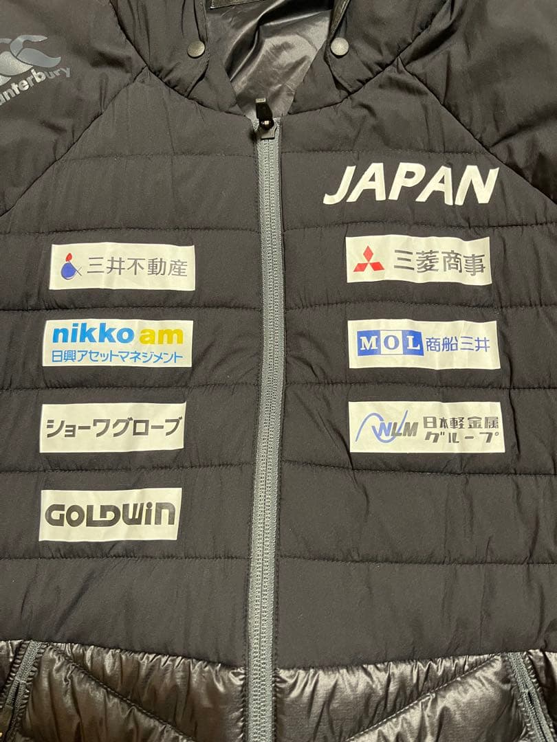 美品　車椅子ラグビー日本代表　　インサレーションウインタージャケット　XL