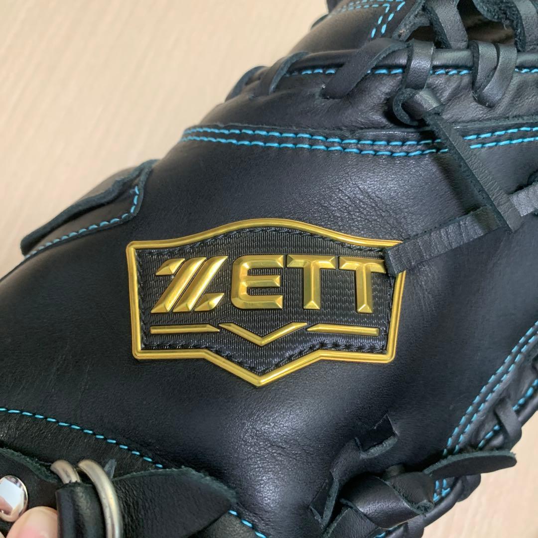 ZETT 軟式野球ファーストミット黒