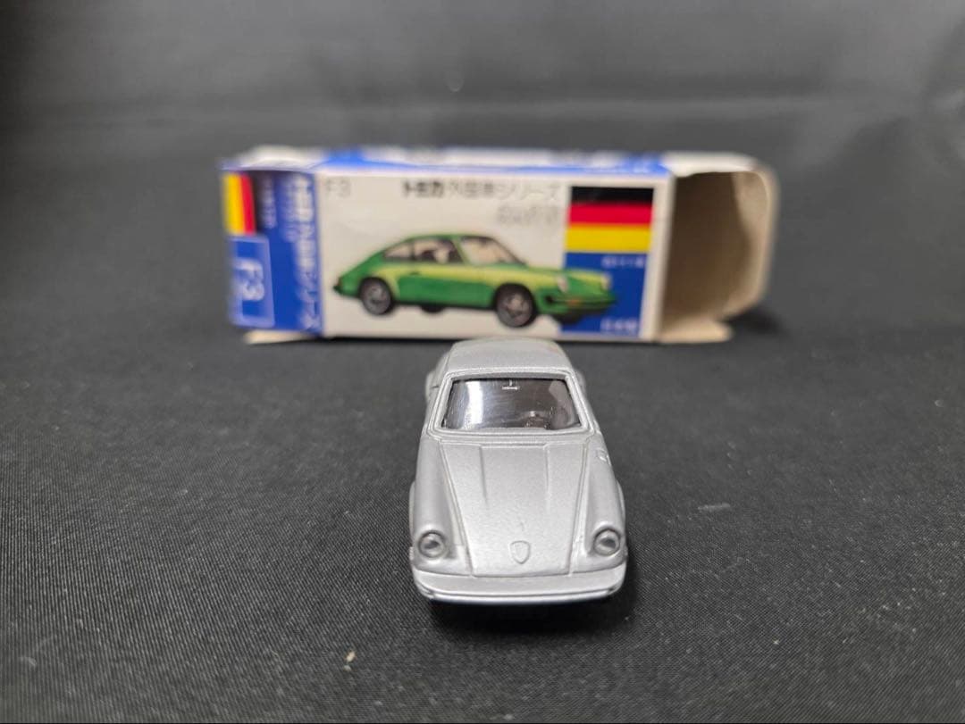 トミカ青箱F3 ポルシェ911S(日本製) サーキットの狼ギフト単品