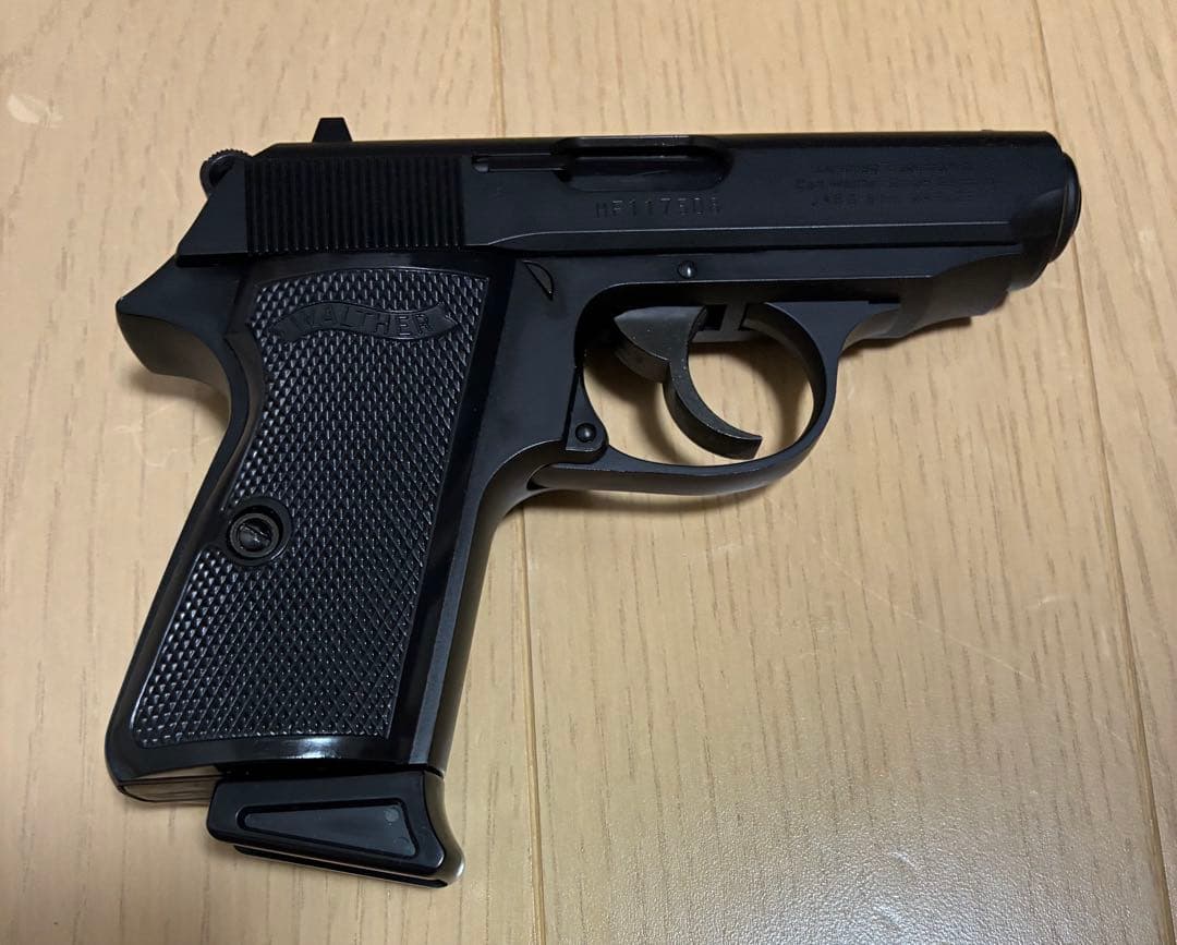 マルゼン ワルサー ニューPPK/S ブラックモデル ガスガン NB-9800