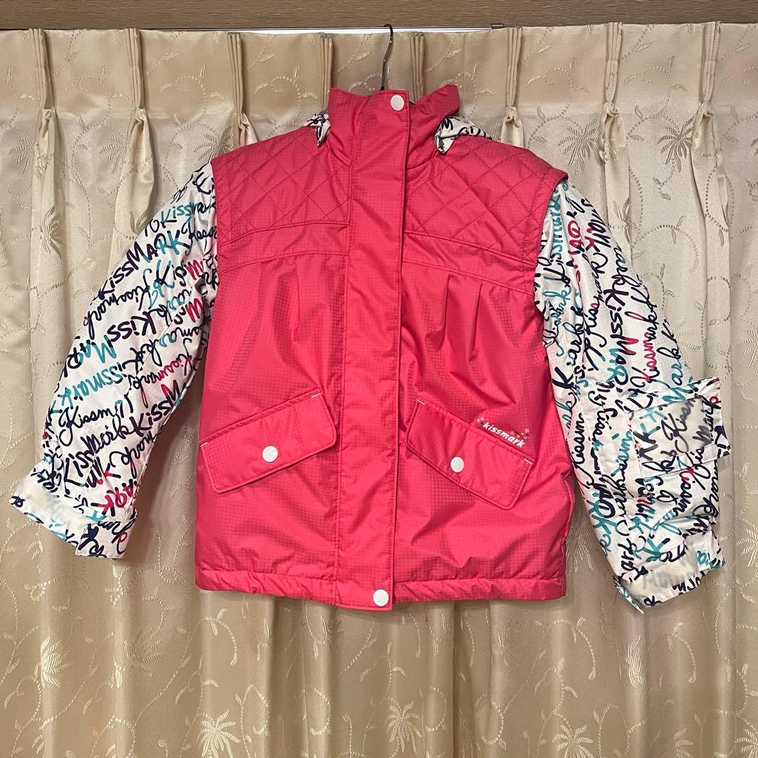 【美品】kissmark スキーウェア　子供用