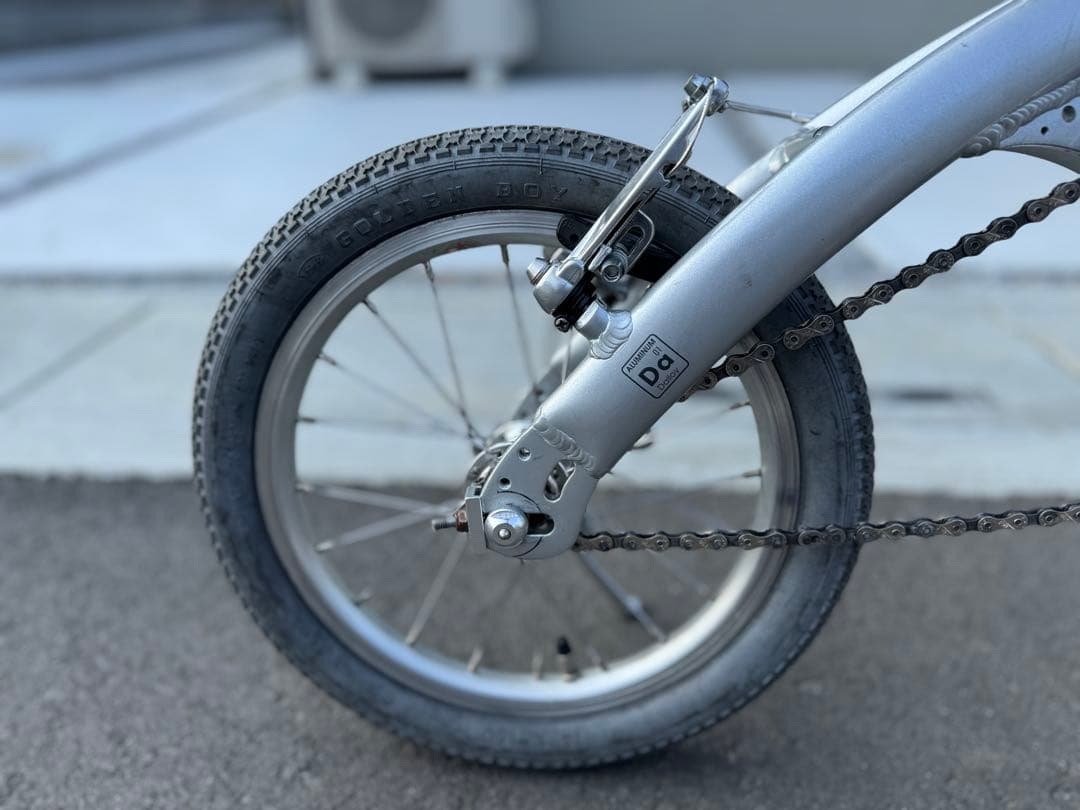 DAHON Dove Plus 折りたたみ自転車 軽量 シルバー 美品