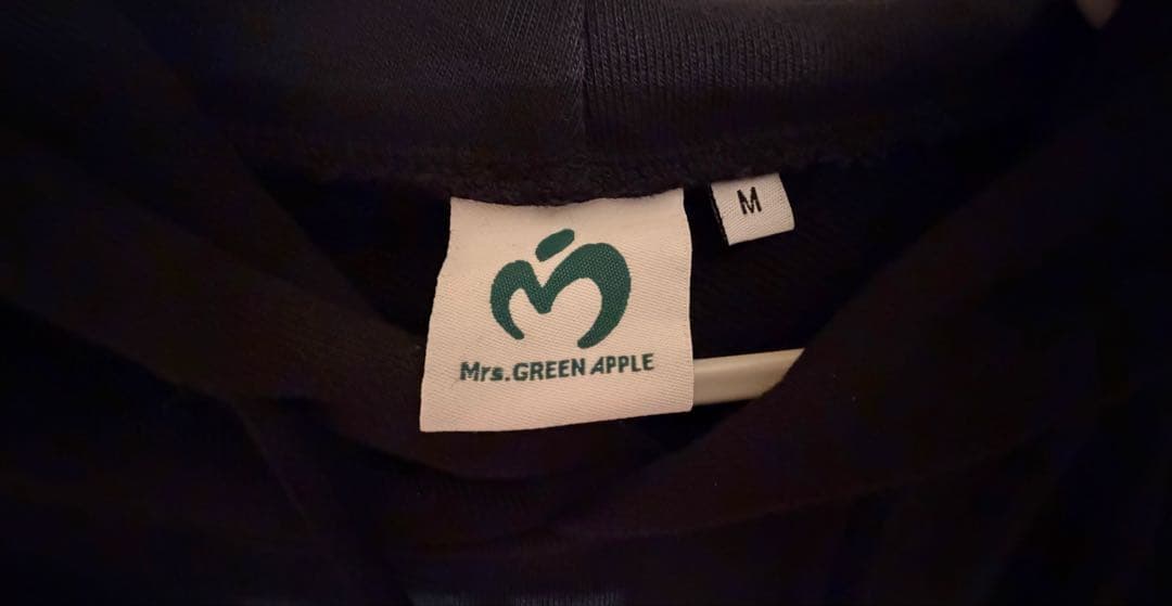 Mrs. GREEN APPLE Harmony フーディ　パーカー M