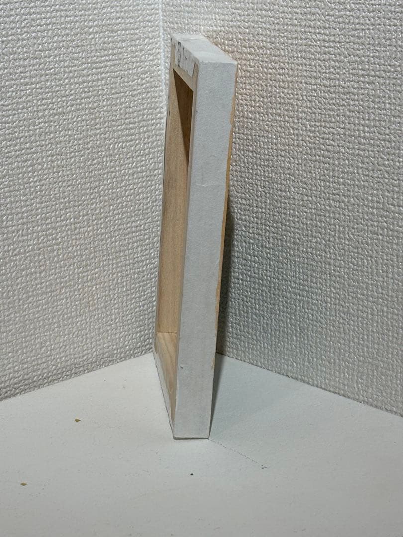 森田リナ 作 野菊図 和紙 アクリル画 原画 ハンドメイド