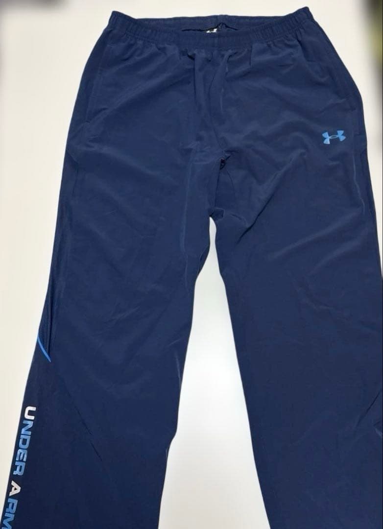 UNDER ARMOUR ジャージ上下セット ネイビーＸＸＬ