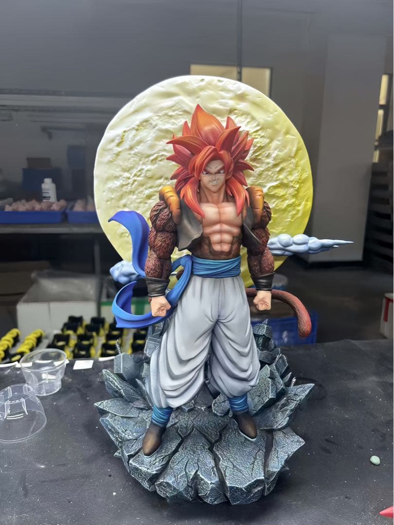 つる様ドラゴンボールGT　ゴジータスーパーサイヤ人4　ガレージキット　フィギュア