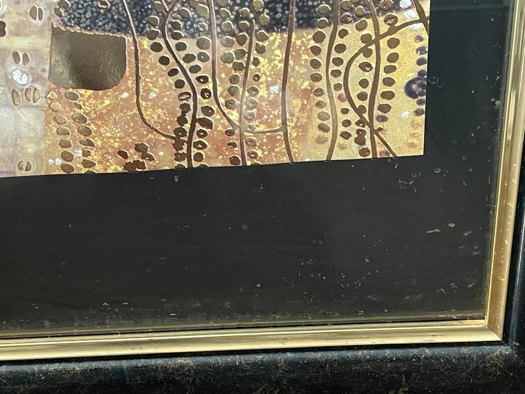 KLIMT クリムト 水蛇 大型 額装品 ポスター