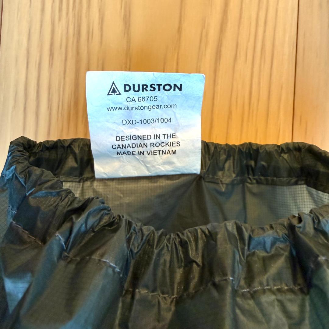 ★新品 Durston Gear X-Dome 1+ UL自立式 985g