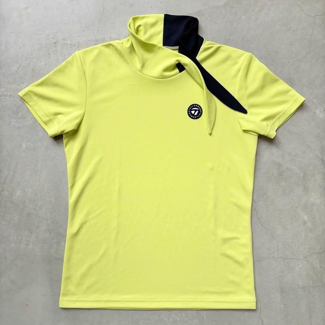 【24年モデル】TaylorMade テーラーメイド モックネック半袖Tシャツ