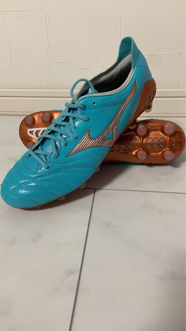 新品未使用　MIZUNO モレリアネオ3japan ジャパン アズールブルー水色