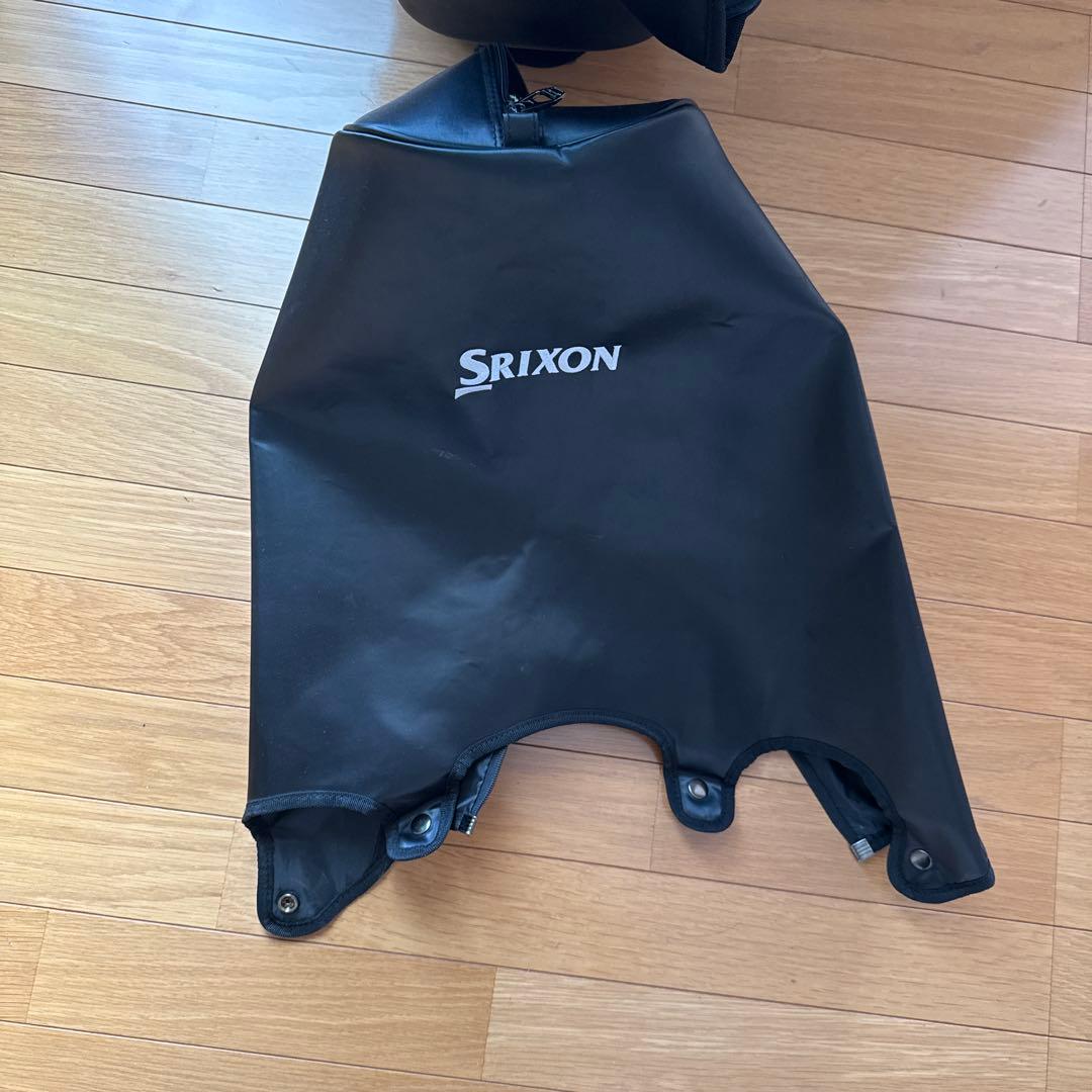 スリクソン　SRIXON キャディバッグ　9.5インチ 黒 赤