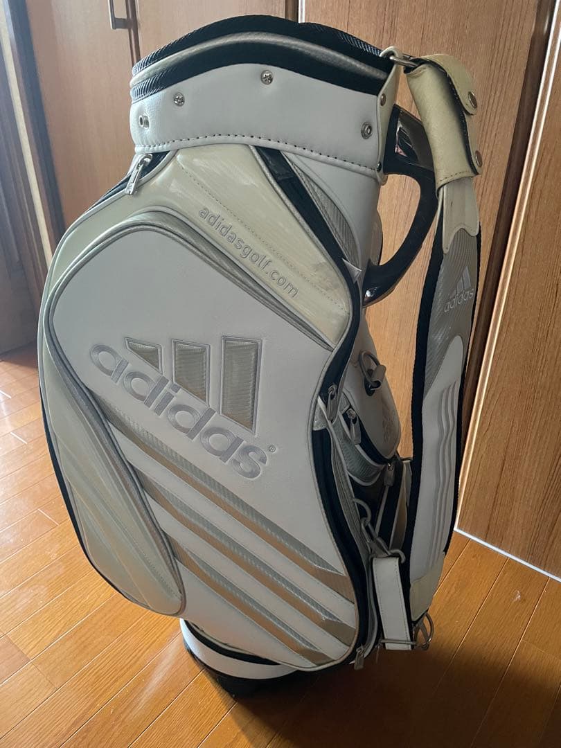 緑*茶様 adidas ゴルフキャディーバック　カバー無し　※希少人気モデル＋ヘ