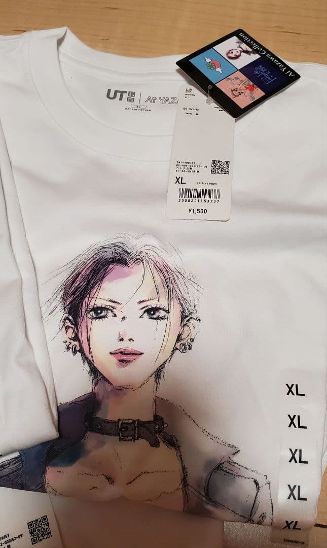 未使用品 NANA×UNIQLOコラボ Tシャツ 3枚セット