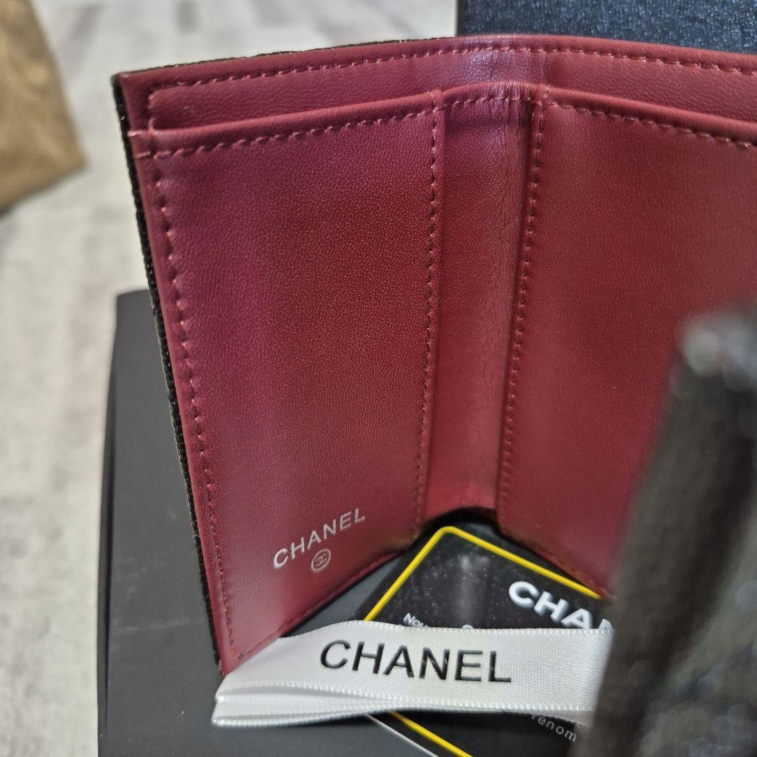CHANELノベルティ 二つ折り財布