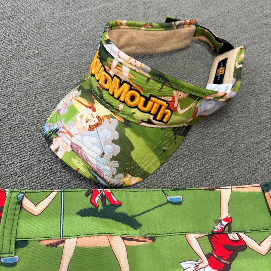 ラウドマウスレディース。スカート、サンバイザー美品‼︎ 大きいサイズ L